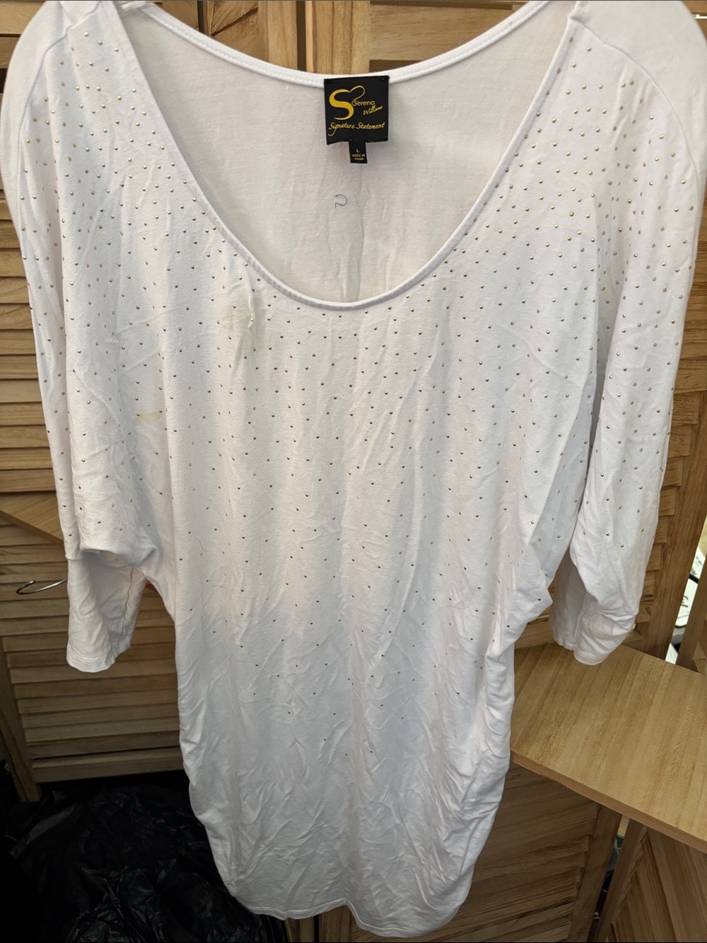 Serena Williams Scoop Neck Women's Dress Large